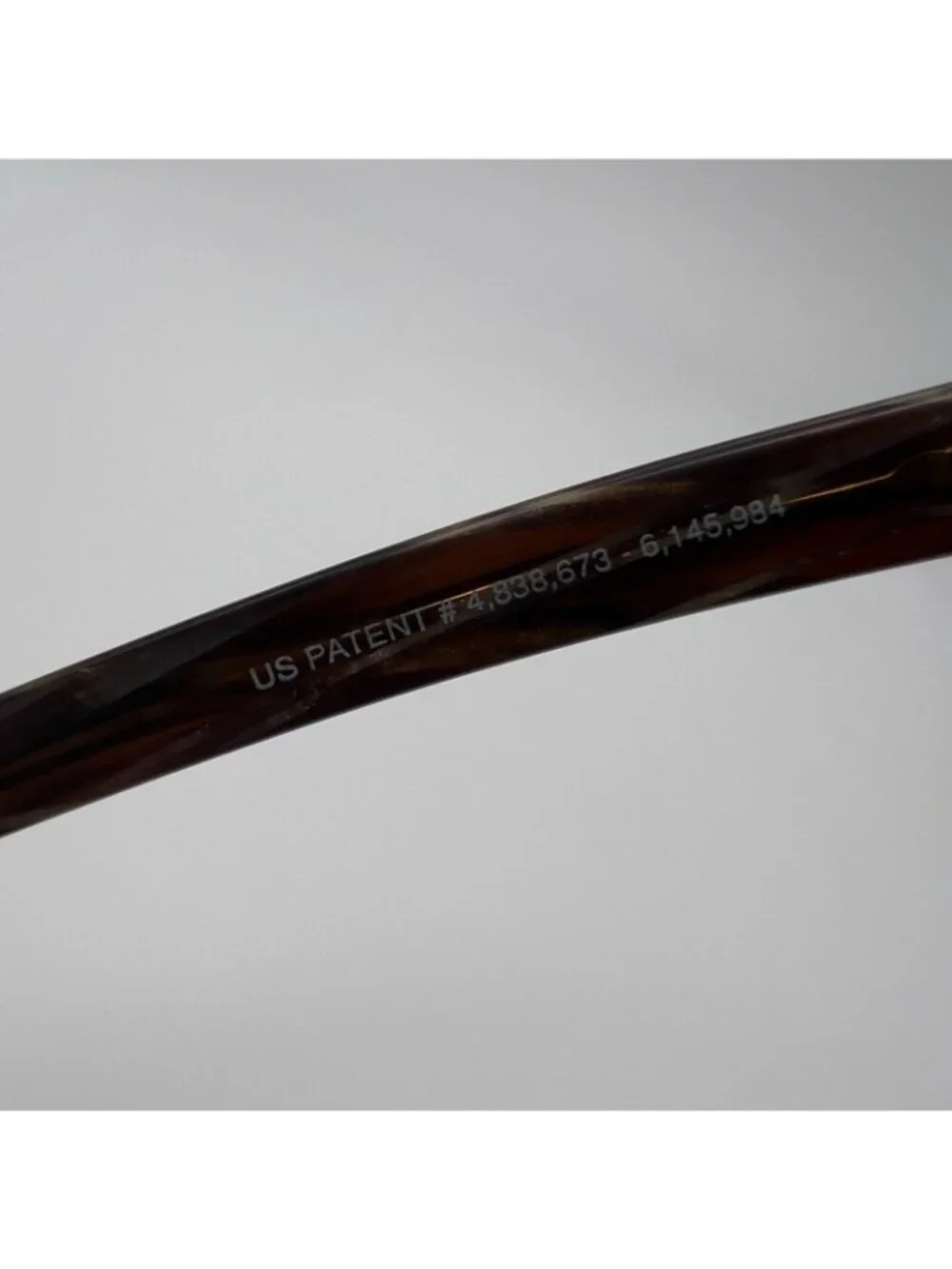 Maui Jim MJ-101-25 Sunglass Frames Brown Lenses Brown Marble 55-17-135 Case